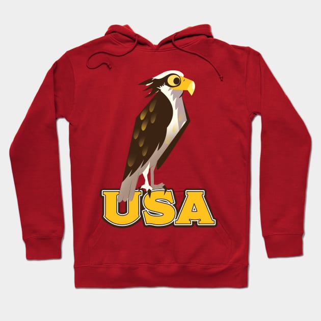 USA Eagle Hoodie by nickemporium1